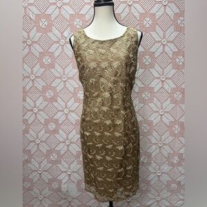 Vintage Sheer Floral Dress